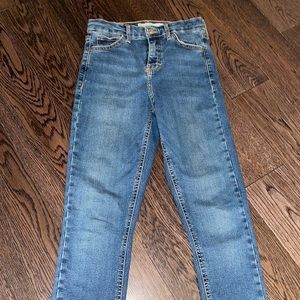 TOPSHOP Jamie moto jeans